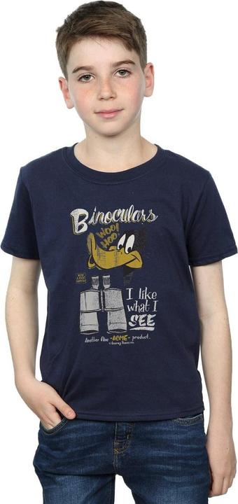 Immagine prodotto Looney Tunes Daffy Duck Binoculars Maglietta Ragazzi (140, 146)