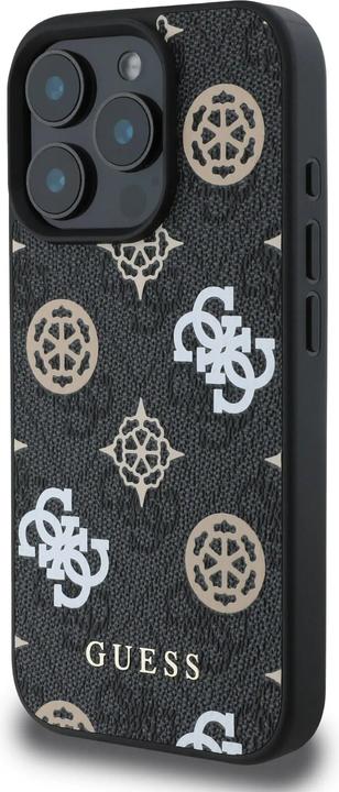 Produktbild Guess PU 4G Design Hard Case With Peony (Apple iPhone 16 Pro Max)