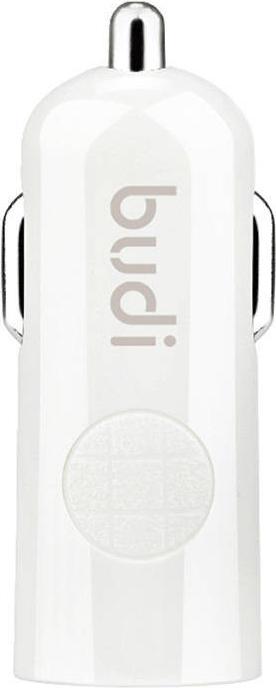 Productafbeelding Budi Ładowarka samochodowa USB (Biały)