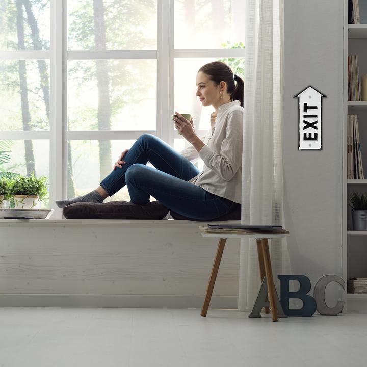 Produktbild Relaxdays Exit Schild