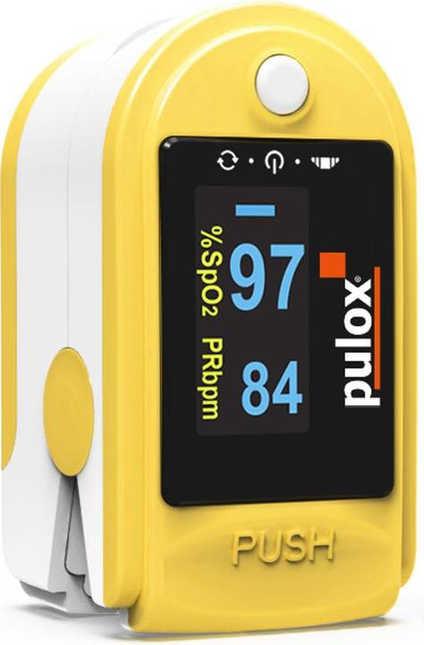 Produktbild Pulox Pulsoximeter PO-200A Solo gelb