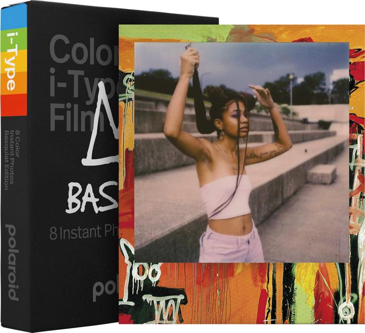 Actual product image Polaroid Colour Film for i-Type Basquiat Edition