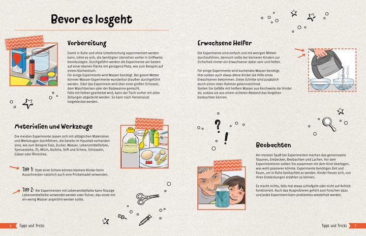 Image du produit Experimente-Buch für Kinder ab 2 Jahren. 28 einfache Experimente für jeden Tag (Allemand, Éditions Schwager & Steinlein, Elina Roth, 2022)