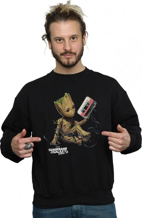 Image du produit - Sweat GUARDIANS OF THE GALAXY GROOT TAPE - Homme (XL)