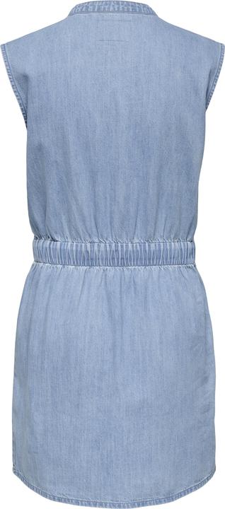 Produktbild Only Normal geschnitten V-Ausschnitt Midikleid Jeanskleid (XS)