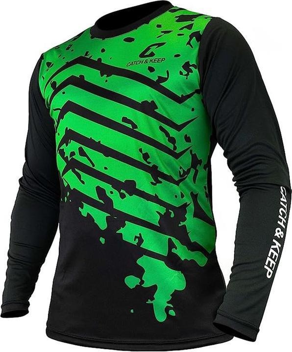 Actual product image Catch & Keep Jersey Kids Adult Keeper Shirt Football Jersey Goalkeeper Jersey Football Top (M)