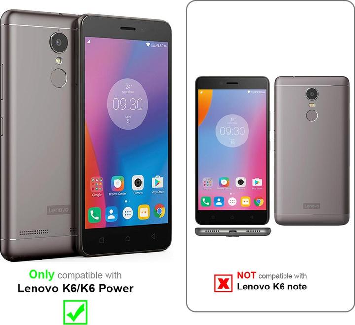 Image du produit Cadorabo Flip comme Invisible Cover (K6, Lenovo K6 Power)