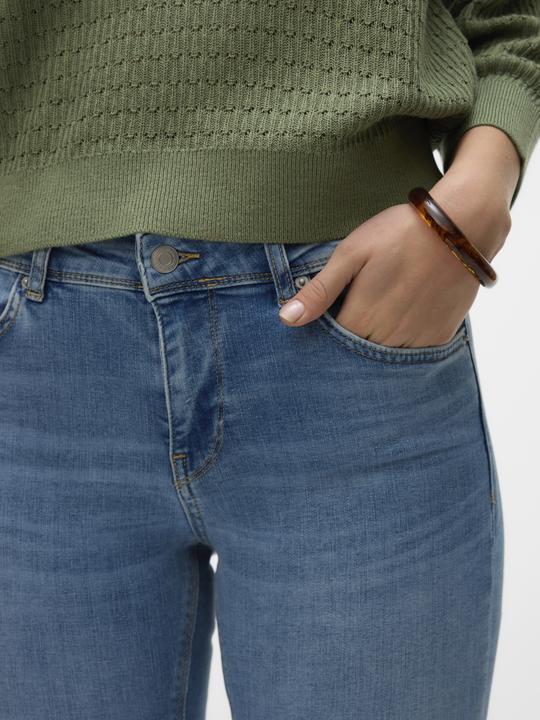 Actual product image Vero Moda VMLUX Mid Rise Slim Fit Jeans Slim Fit Jeans (32)