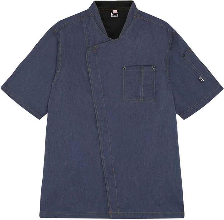 Bleu indigo chiné