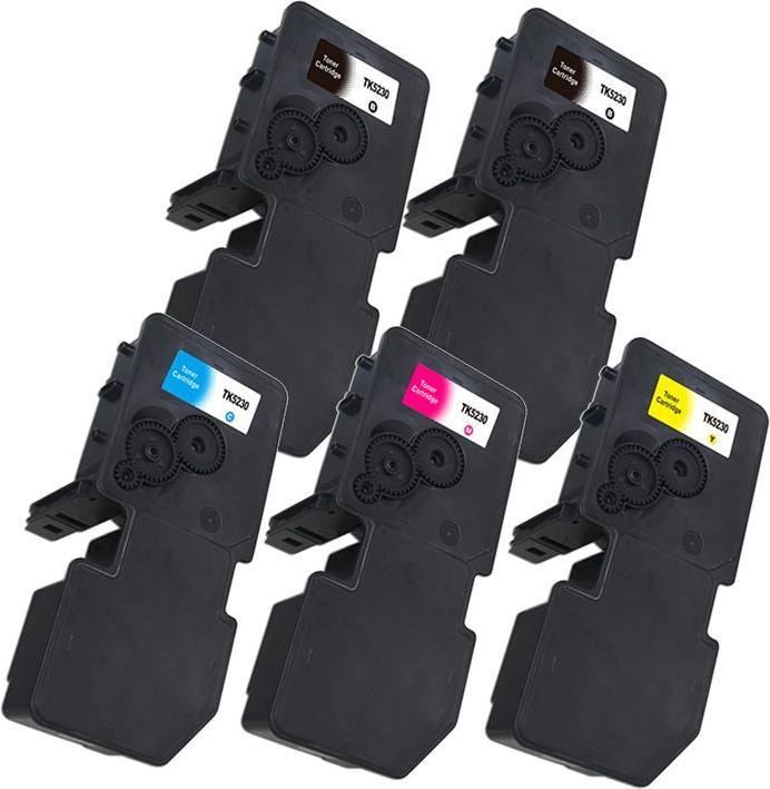 Actual product image Hermex Compatible Kyocera ECOSYS M5521cdn toner cartridges (M, C, Y, FC)