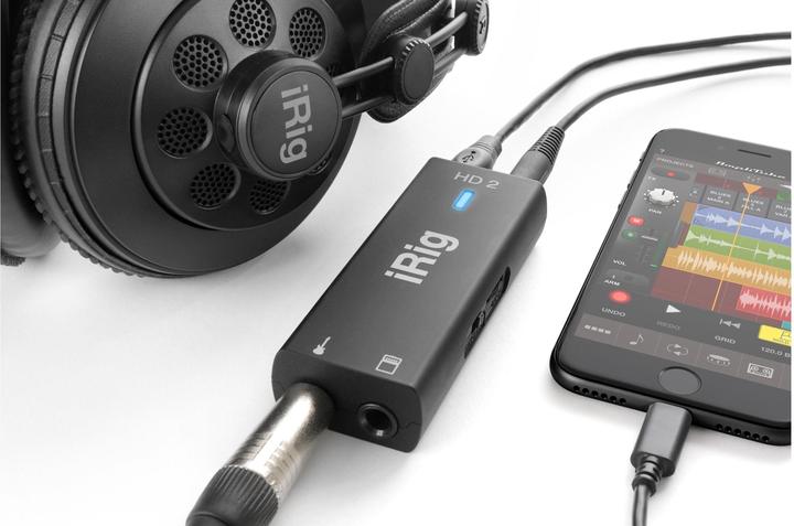 Actual product image IK Multimedia iRig HD 2 (USB, 30 pin, Lightning)