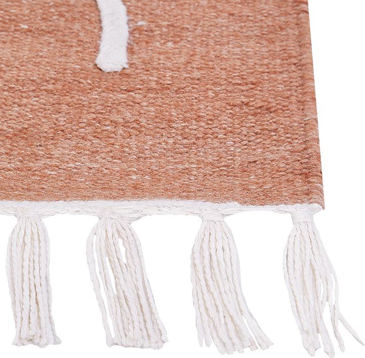 Productafbeelding Beliani Tapijt Oranje 80 x 150 cm YAVU (80 x 150 cm)