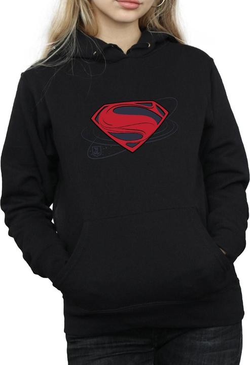 Immagine prodotto Justice League Movie Superman Logo Felpa con Cappuccio Donna (XL)