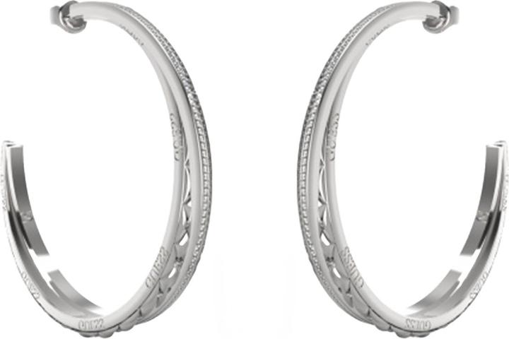 Immagine prodotto Guess Orecchini 52MM MATELASSE & PAVE HOOPS (Acciaio inossidabile)