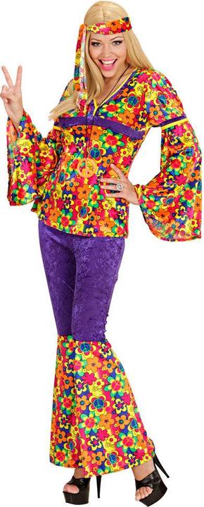 Produktbild Widmann Blumiges Hippiekostüm (XL)