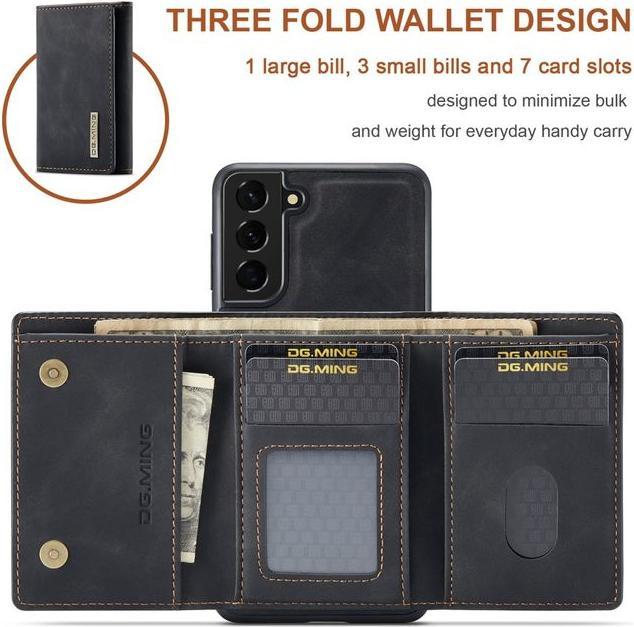 Produktbild Dg.Ming M1 Series Hardcase mit abnehmbarem Portemonnaie (Samsung Galaxy S22+)