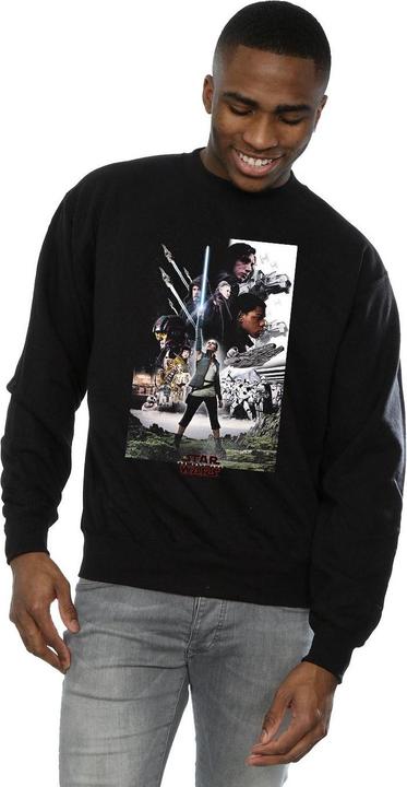 Produktbild Star Wars The Last Jedi Character Poster Sweatshirt (L)