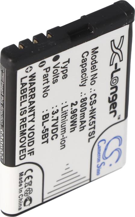 Image du produit Nokia Batterie BL-5BT, 2600 Classic, 7510