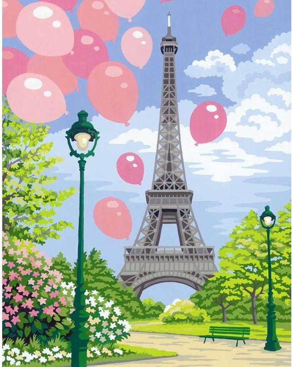 Image du produit Ravensburger Peinture par numéros- Le printemps à Paris