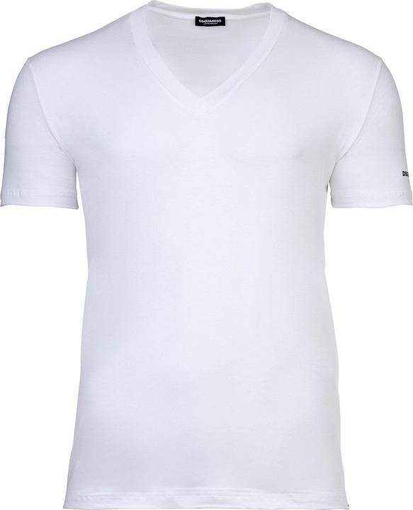 Produktbild Dsquared2 T-Shirt Casual Bequem sitzend TWIN PACK V-NECK T-SHIRT (XXL)