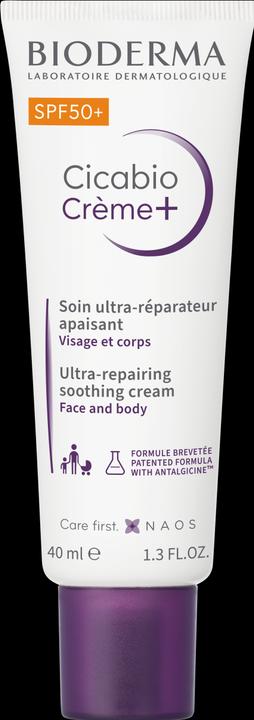 Actual product image Bioderma Cicabio (Suntan cream, SPF 50+, 30 ml, 48 g)
