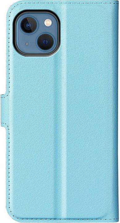 Image du produit Cover-Discount iPhone 14 Plus - Étui en cuir bleu clair (Apple iPhone 14 Plus)