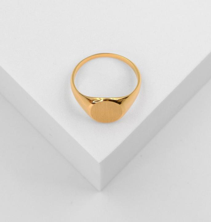 Produktbild Muau Plattenring (54, 750/18 K Gold)