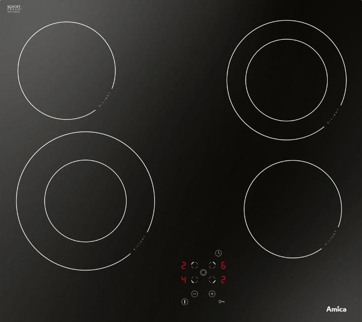 Actual product image Amica PC6420ZT Ceramic hob