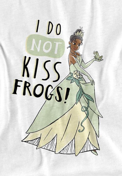 Actual product image Disney Princess Childrens/Kids Does Not Kiss Frogs Tiana T-Shirt (140)
