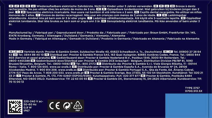 Productafbeelding Oral-B Slimme gevoelige (Oscillerende tandenborstel)