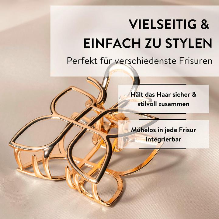 Produktbild Parsa Beauty Haarklammer Schmetterling Gold