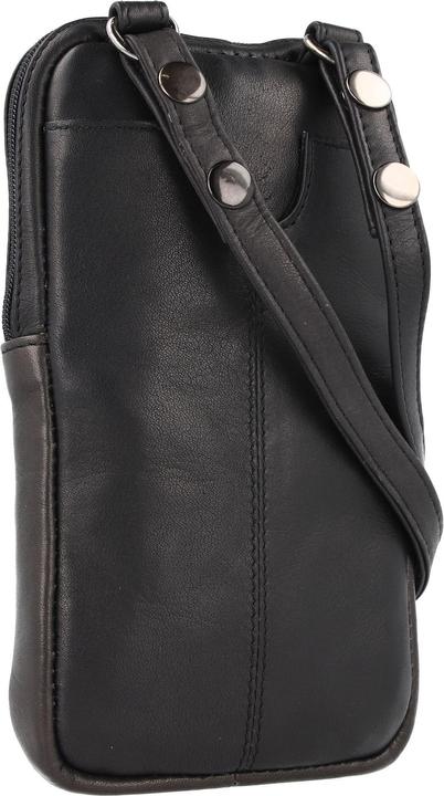 Actual product image Greenland Nature Black Nappa mobile phone case leather 11.5 cm