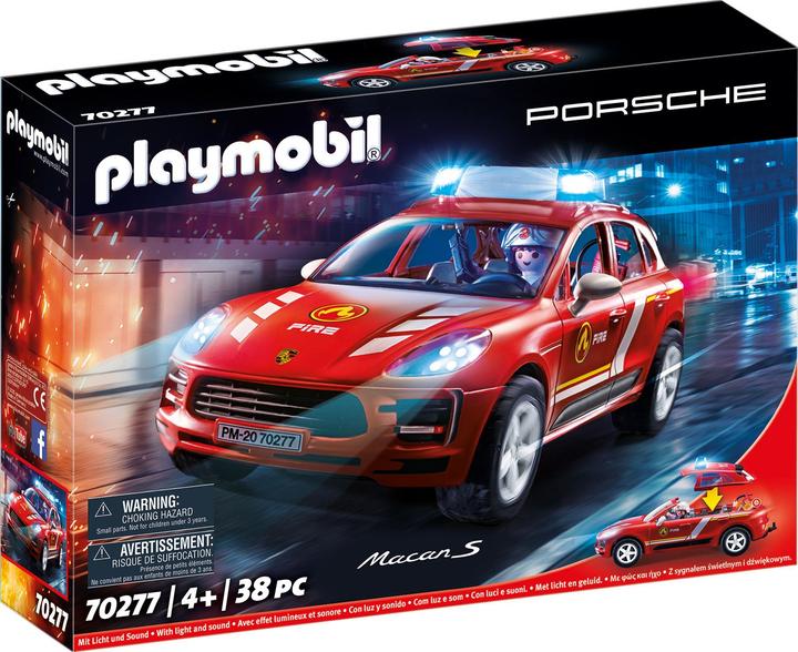 Produktbild Playmobil Porsche Macan S Feuerwehr (70277, Playmobil Porsche)