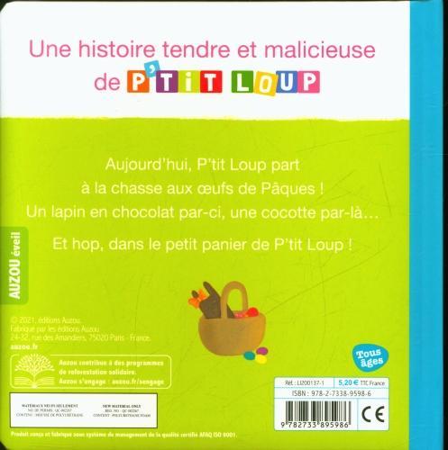 Actual product image P'tit Loup fête pâques (French, Lallemand Orianne, Thuillier Eléonore, 2021)