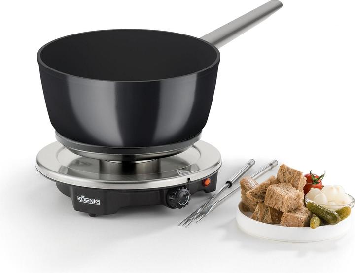Immagine prodotto Koenig Set per fonduta Uno per tutti (Fondue di formaggio, Fondue Chinoise)