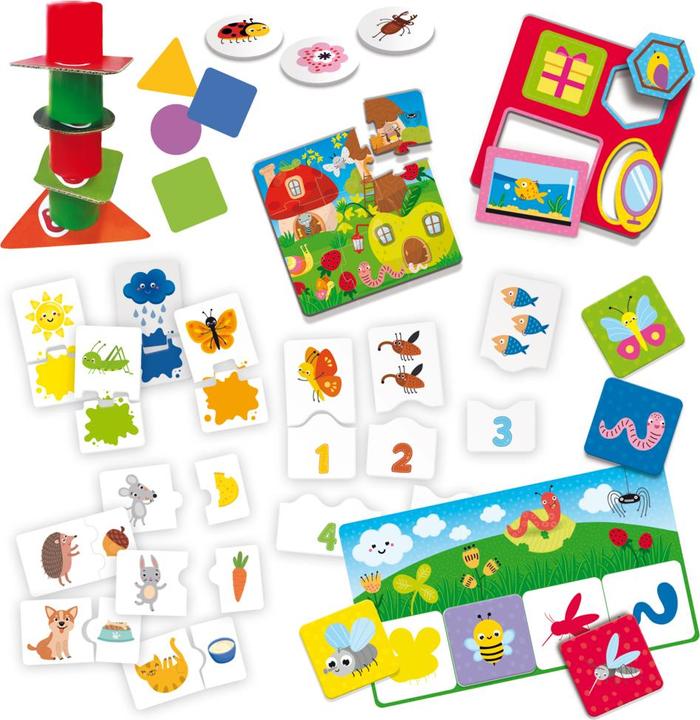 Actual product image Lisciani The educational game collection from Carotina Baby