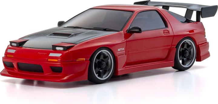 Kyosho Mini-Z MA020 Mazda Savanna RX7 FC3s Aero-Kit, ARTR, rosso (ARR Quasi lettura a corredo)