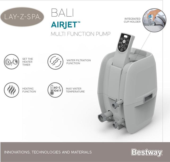 Produktbild Bestway Lay-Z-Spa Bali (4 Pers.)
