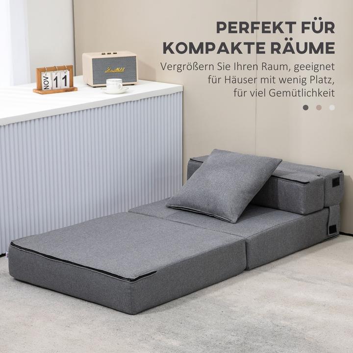 Image du produit Homcom Fauteuil-lit