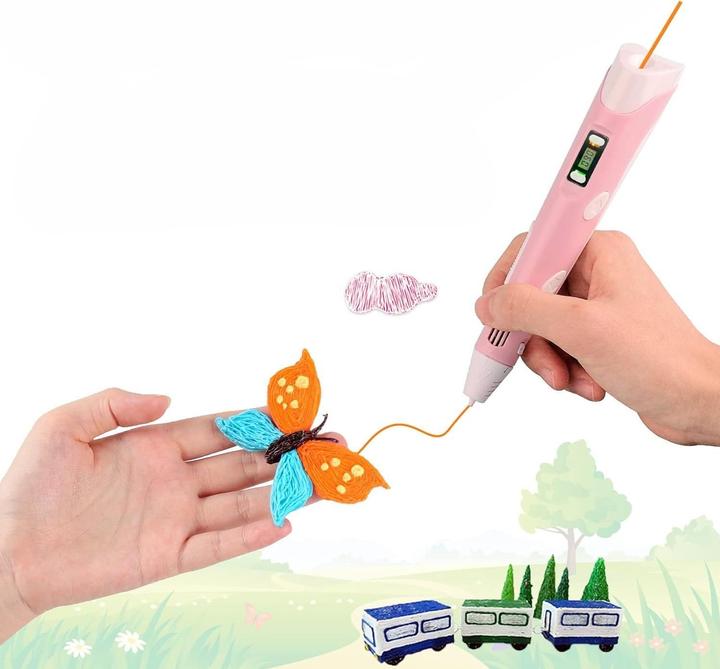 Actual product image Extralink Smart Life Dlugopis 3d Pen Rozowy