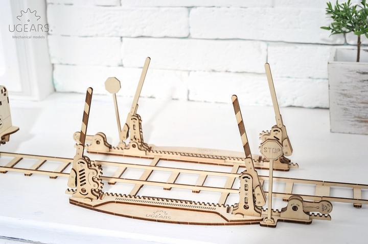 Image du produit Ugears Rails + passage à niveau 196 pièces