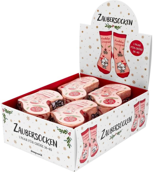 Produktbild Sheepworld Zaubersocken Motiv Winterzeit.51164 (Einzelpack, 36 - 40)
