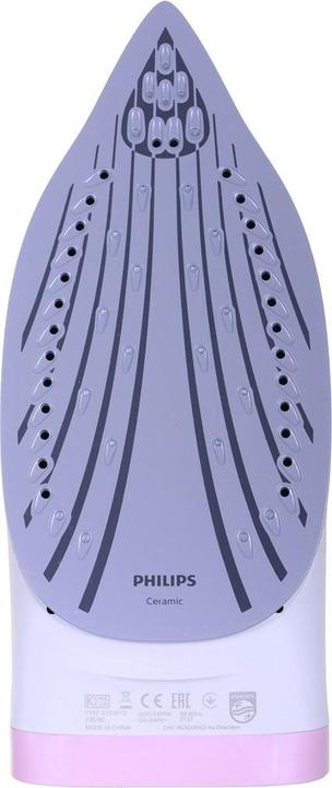 Image du produit Philips 3000 series DST3010/30 Fer à repasser à vapeur Semelle en céramique Violet (2000 W, 140 g/min)