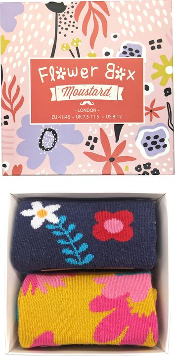 Actual product image Moustard Flowers Box (pack of 2, 41 - 46)