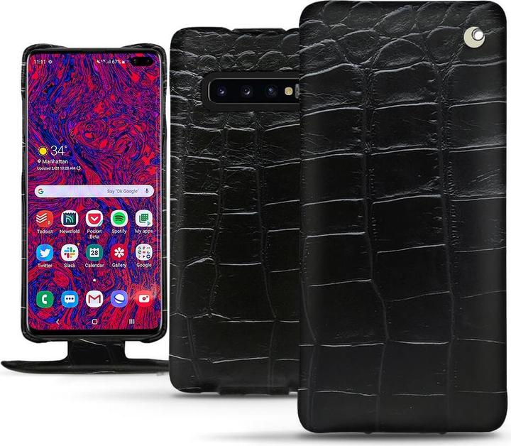 Noreve Cover in pelle verticale (Samsung Galaxy S10+)