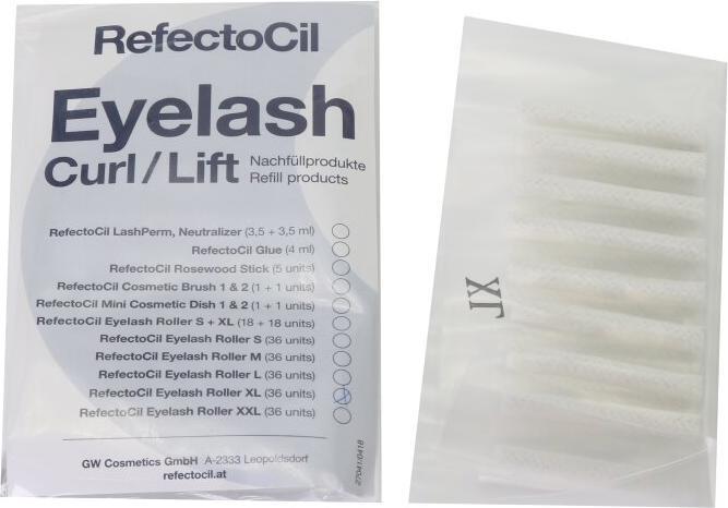 Actual product image Refectocil Eyelash Curl Roller 36 rolls (XL)