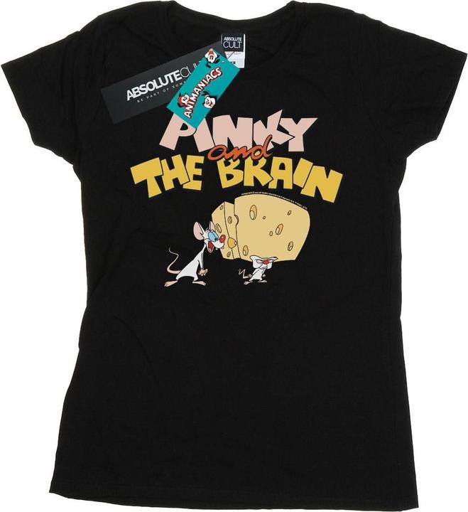Produktbild Universal Textiles Pinky And The Brain Cheese Head TShirt (S)