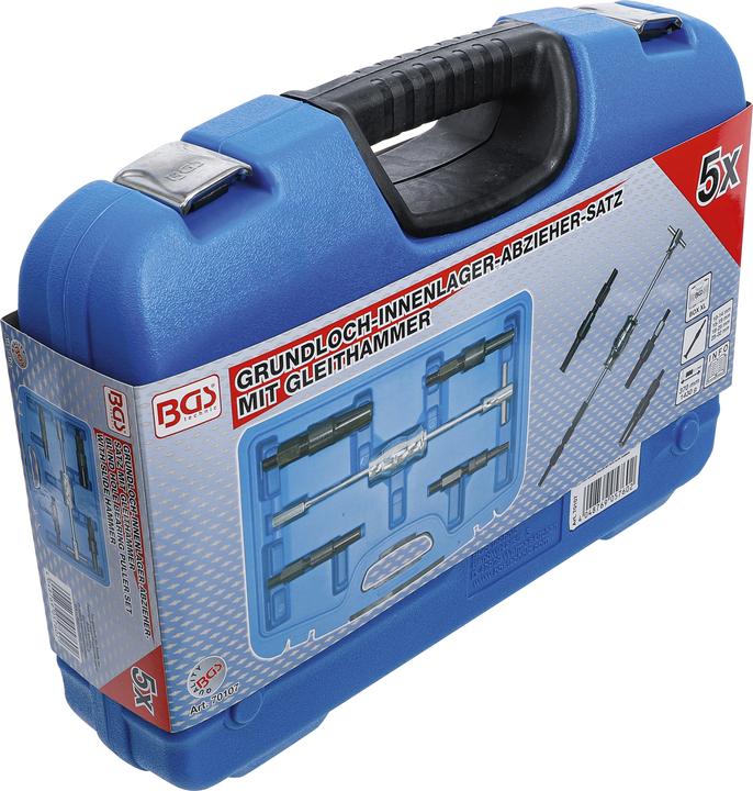 Immagine prodotto BGS Set di estrattori per cuscinetti interni con martello a massa battente 5 pz.