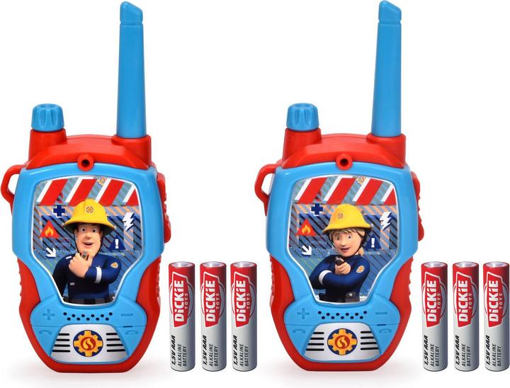 Actual product image Dickie Fireman Sam Walkie Talkie (0.10 km)