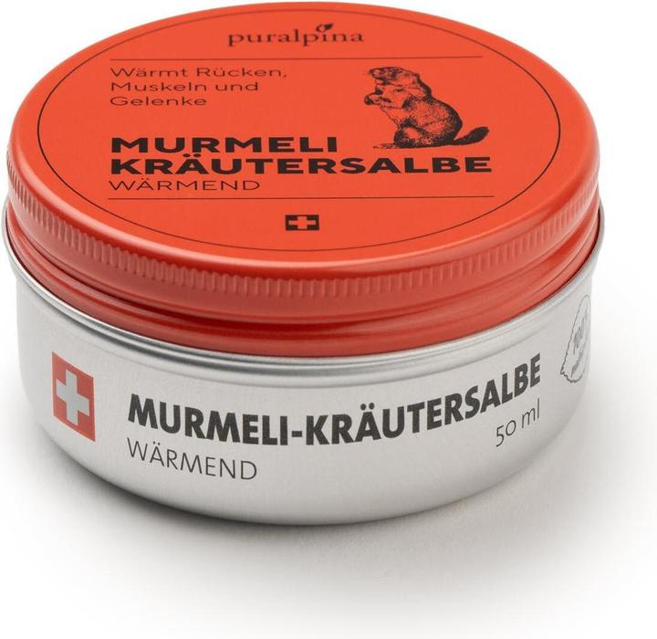 Image du produit Puralpina Pommade aux herbes Murmeli (1 x, 50 ml, 60 g)